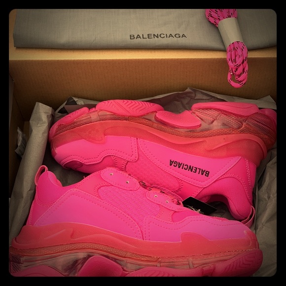 pink balenciaga shoes